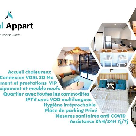 Ideal Appart La Marsa Jade Residence De Luxe Ngoại thất bức ảnh